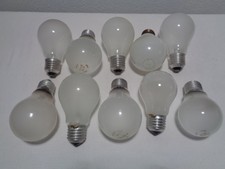 10 x Glühbirnen E27, 40 -75 Watt