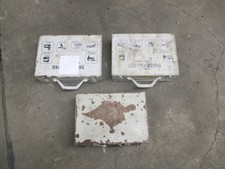 3x Bohrmaschinenkoffer / Metallkoffer / Werkzeugkoffer / Schrauberkiste