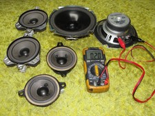 Lautsprecher Saab 93 kompletter Satz, Front+ Rear 6 Speaker, guter Zustand