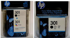 HP Patronen 301black oder 301black/color Druckerpatrone für HP-Drucker Neu