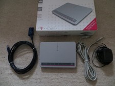 DSL-Modem, TK-Anlage 3-Port Eumex 300IP, silber grau, gebraucht