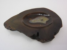 K54) Achat Scheibe, Schale - Aschenbecher oder Deko, Polierte Oberfläche