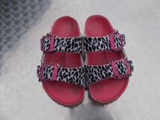 Birkenstock Sandalen pink+animal print,Gr.27 Leoparden-Muster