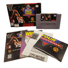 SNES - NCAA Final Four Basketball (inkl OVP + Anleitung) NTSC Nintendo