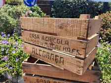 Vintage Holz Obst Kiste-rustikale alte den Scheffel Box-Shabby Chic Storage