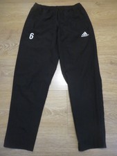 ADIDAS TRAININGSHOSE Sporthose climalite Herren Fussball Freizeit Gr; M schwarz