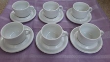 IKEA : 6 Tassen mit Unterteller " Rondo " 
