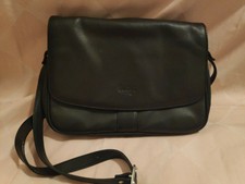 Handtasche Luigi Leder schwarz