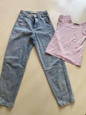 Tally Weijl Jeans Gr 152 Mom Traum top Zustand Hose Mädchen Shirt Liberto