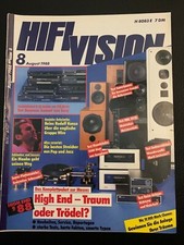 HIFI VISION 8/1988, High End Boxen, Teufel, CD - Player