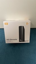 WD WD Elements™ Desktop Festplatte, 8 TB HDD, 3,5 Zoll, extern, Schwarz, 8 TB, 3