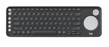 Logitech K600 Funk Tastatur spanisch QWERTY Touchpad Bluetooth anthrazit