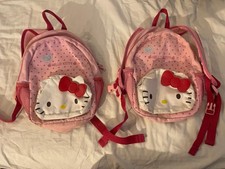 2 Hello Kitty Kinderrucksäcke rosa