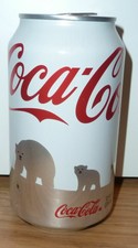 seltene COCA-COLA Coke X-MAS EISBÄREN Weihnachten Dose USA Dosen can blikje