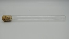 Reagenzglas Länge ca. 20 cm mit Korken , gut für Gewürze, Aufbewahrungsglas 