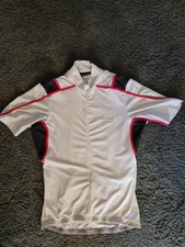 Gore Bike Herren Trikot Kurzarm weiß Radtrikot Gr. L Top Zustand