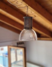 Seeger – Pendelleuchte | Original Vintage Industrie Lampe ca. 70/80er Jahre, LED