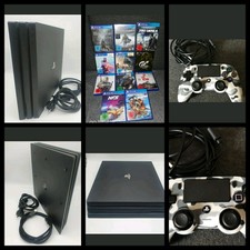 Sony PlayStation 4 Pro 1TB Spielkonsole - 11 Spiele| Nanco Controller Camouflage