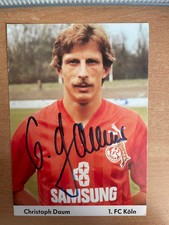 1. FC KÖLN 1987-88  ULTRA SELTENE  SAMSUNG SATZKARTE CHRISTOPH DAUM