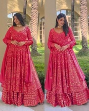 READYMADE LEHNGA CHOLI LEHENGA BLUSE INDISCH/PAKISTANISCHE FRAUEN...