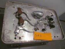 Konvolut oldtimer Fahrradteile Dynamo bremsegtiffe Felgenbremse Lampe usw.(sch3)