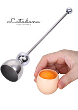 Eierköpfer Eieröffner Eiöffner Eierknacker Eibrecher Edelstahl Eierschalen crack