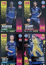 Topps Match Attax Bundesliga 2022 2023 alle 4 Karten SV Darmstadt 98