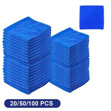 50-200stk Mikrofasertücher Auto Reinigung Poliertuch Waschlappen Microfasertuch