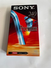 SONY - PREMIUM VHS E-240 VG- VIDEOKASSETTE - NEU