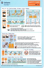 Safety Card SunExpress Boeing 737-800 / -8 ( Max )