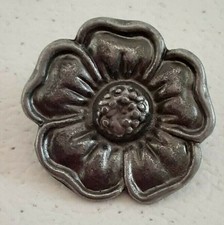 Vintage Tribal Western Cowboy Gürtelschnalle Zubehör Add on Rodeo Metall Blume