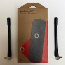 Huawei E3372 LTE Surfstick + 2 x CRC-9 Antenne bis 150 Mbit/s Win 10 K5160 Stick