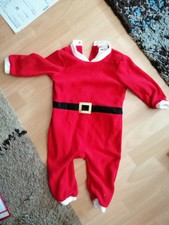 Baby Overall Weihnachtsmann Neuwertig Gr. 74 