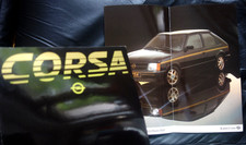 OPEL KADETT D „CORSA“....großer 4-Seiten-Sondermodell-Prospekt...SEHR RAR...1981