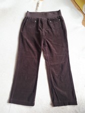 DEERBERG Relaxed Fit Stretch Cord Hose mit Dehnbund Gr. L 42 Braun TOP Zustand