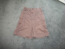 Damen Cargo Rock Gr. 38/40 braun