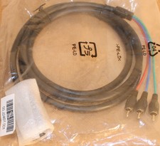 Anschlusskabel Component RGB Cinch auf HD15 VGA Stecker (PIN1,2,3, 6,7,8,)