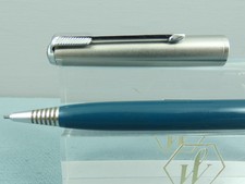 Vintage Parker 51 blaugrüner Repeater Bleistift, Glanzkappe, Blei & Arbeit *Nr NEUWERTIG*