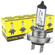 10x H7 Birnen 12V 55W Lampen Autolampe Birne BREHMA  Halogen Lampe PX26d Classic