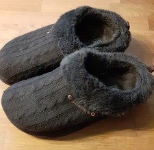 Skechers Tone Up schöne warme Hausschuhe Clogs Pantoletten Gr. 39