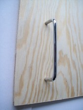 Bügelgriff Messing verchromt Griff chrom 96 Möbelgriff 9,6 cm Schrankgriff  110