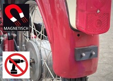 Kennzeichenhalter Magnetisch Simson Moped SR4-2 SR4-3 SR4-4 Spatz Star Habicht 