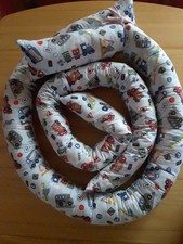 Babyrolle Babynestchen Bettschlange  Lagerungshilfe  Kissen - Öko- Tex, Handmade