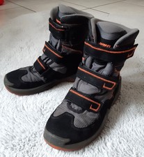 *LOWA* Jungen Winterstiefel Boots Stiefel Gr. 36 gefüttert Klettverschluß