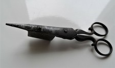 Vintage antike Kerzenschnupftabak Dochtschneider Schere geschmiedet? Früher Stahl?