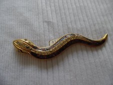  Außergewöhnliche Brosche  Schlange