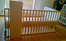 Kinderbett Paidi Arne, 70x140, umbaubar zum Juniorbett, höhenverstellbar 