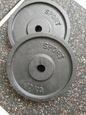 2x10kg Gusseisen, Gewichte, Hantelnscheibe