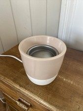 Yankee Kerze Keramik Mittelstück Schmelztasse Wärmer elektrisches Wachs mit Timer