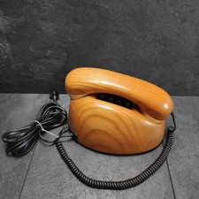 Vintage Deutsche Post Holz Telefon Elefantenfuß DfeAp 330